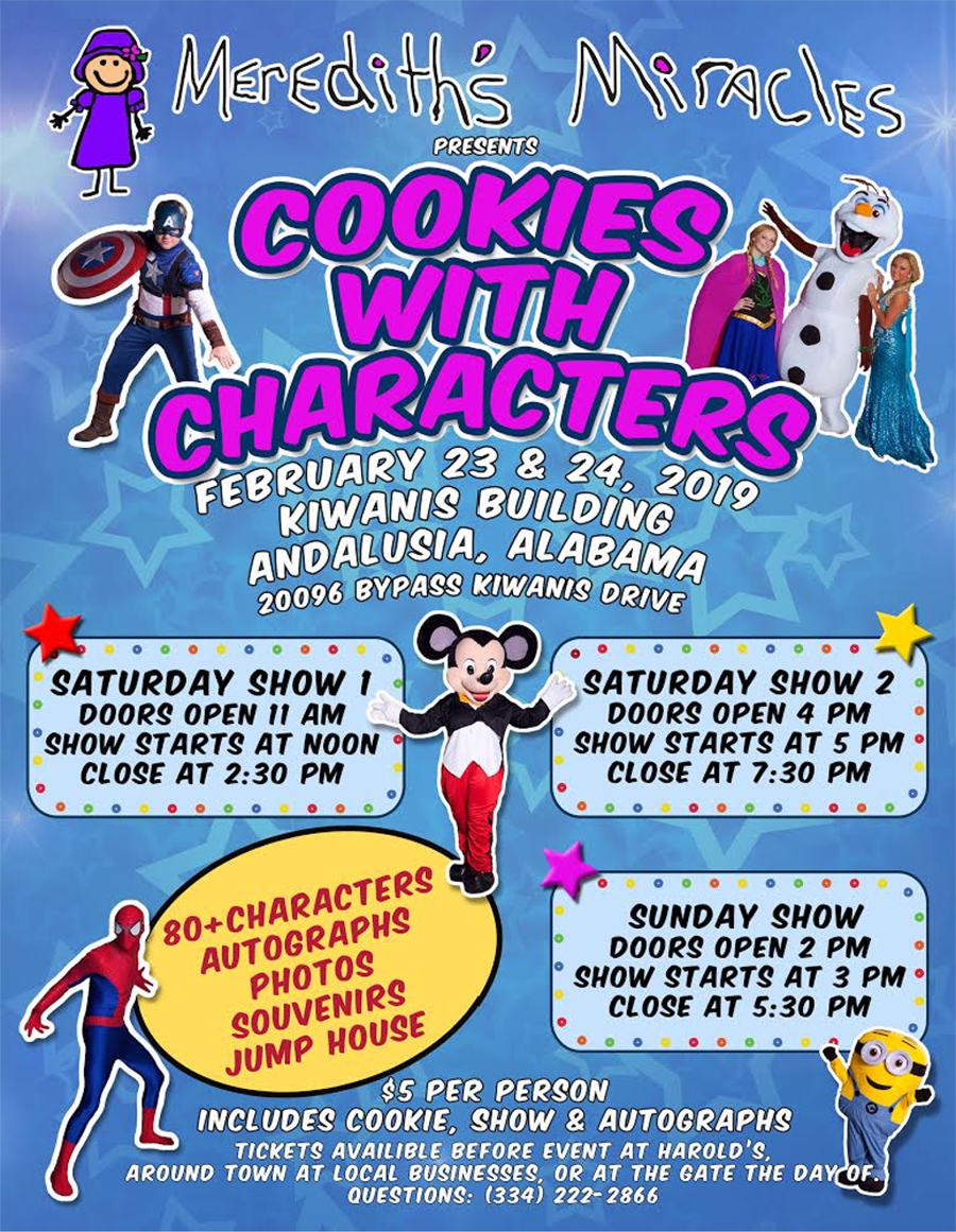2019 Cookies with Characters